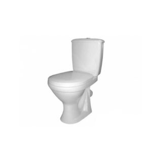 Унитаз-компакт Суперкомпакт белый (косой, нижн, сид, арм) (Ст. Оскол)