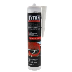 Нейтральный силиконовый герметик для кровли Tytan Professional, 310 мл, прозрачный 16578