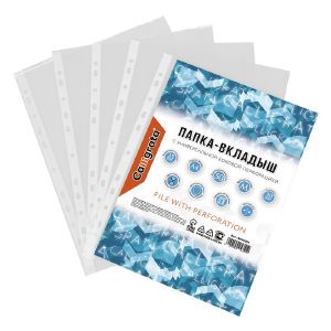 Файл-вкладыш А4 30мкм Calligrata матовый, вертикальный, 25шт 9445351
