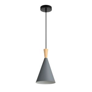 Подвесной светильник ЭкономСвет 10272/1BK GR+WD
