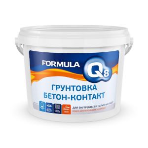 Грунтовка бетон-контакт Formula Q8, 1,4 кг