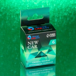 Ароматизатор подвесной Grand Caratt Crystal Edition, New Car, 7 мл   9623694