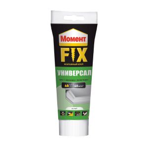 Клей монтажный Момент Fix Универсал, 250 г, белый