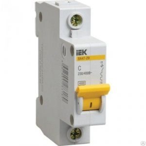 АВТОМАТИЧЕСКИЕ ВЫКЛЮЧАТЕЛИ